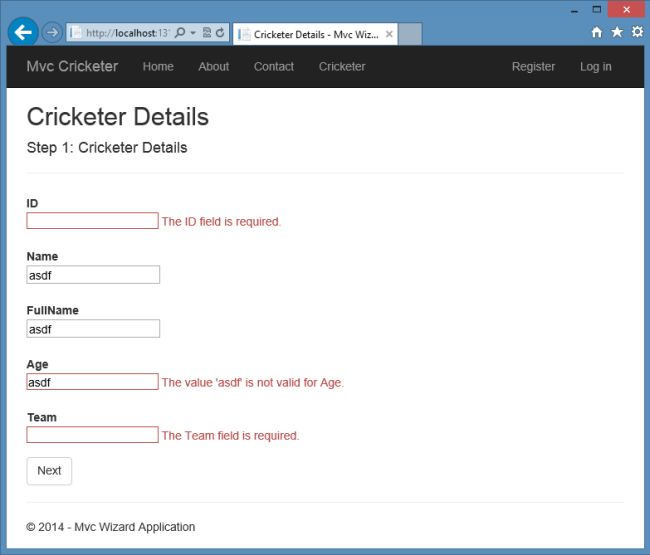 Data Annotation in MVC
